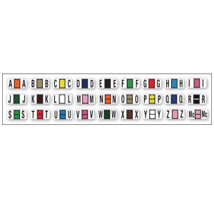 Full Set - Color Code RINGBOOK Alphabet - (A-Z Including Mc) 27 Packs