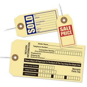 Custom Tags with Wire Inserted